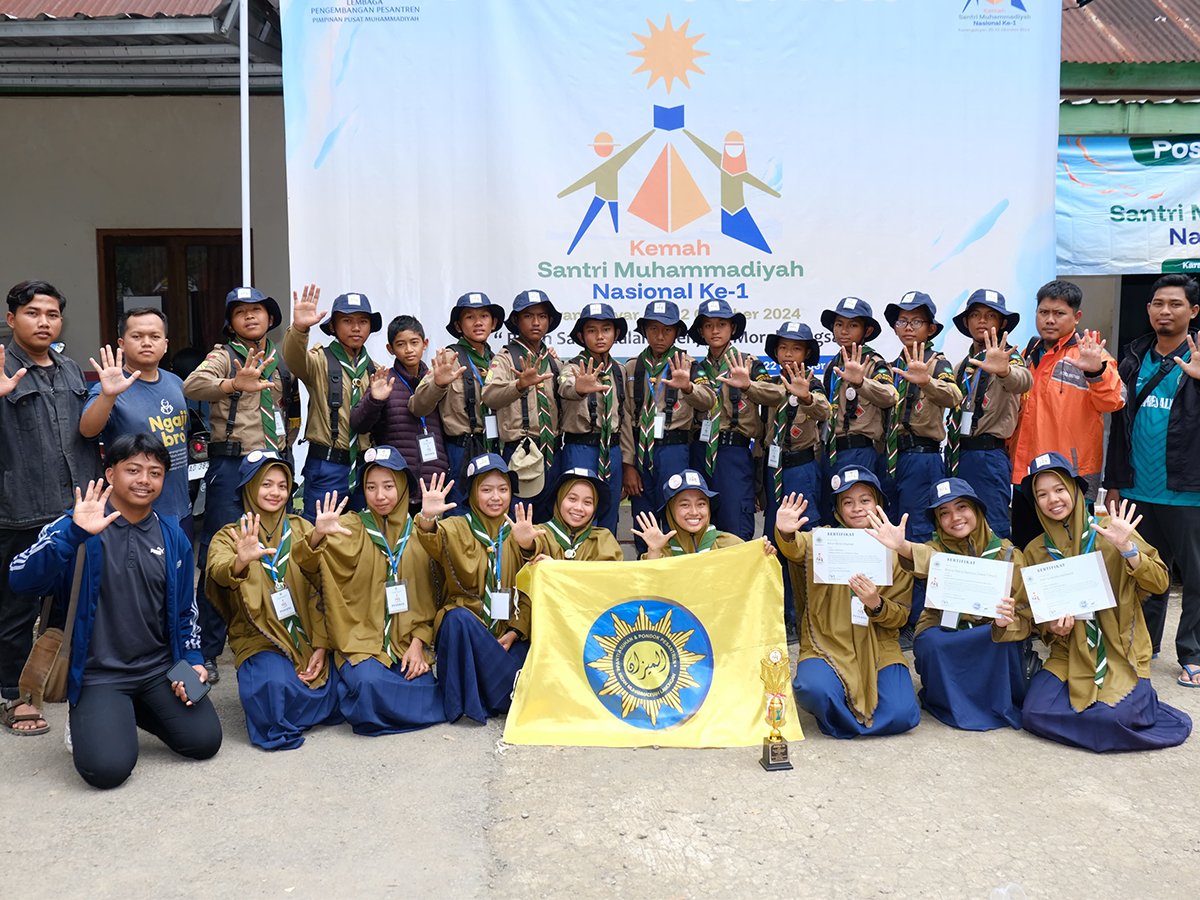 Kontingen Al Mizan Sukses Mengukir Prestasi di Kemah Santri Muhammadiyah Nasional